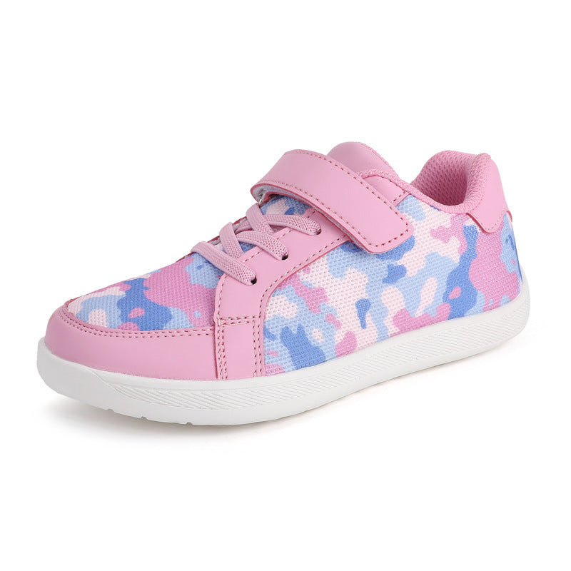 Children's Low-top Velcro Wide Toe Shoes